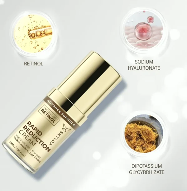 Retinol Eye Cream for Dark Circles and Wrinkles