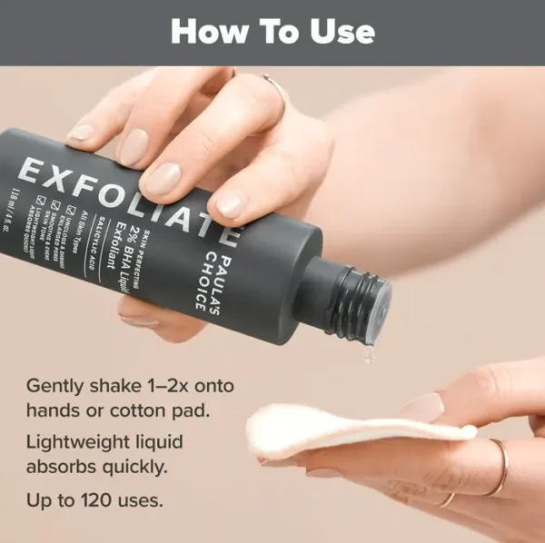 Paula's Choice 2% Beta Hydroxy Acid Skin Exfoliator for Wrinkles