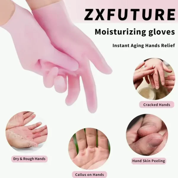 3-Piece Hydrating Set with Gloves, Socks, and Neck Strap