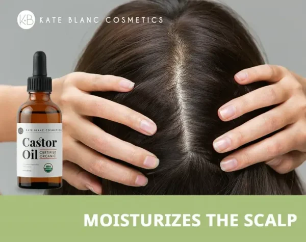 Castor Serum (2oz) - USDA Approved, 100% Natural, Hexane Free