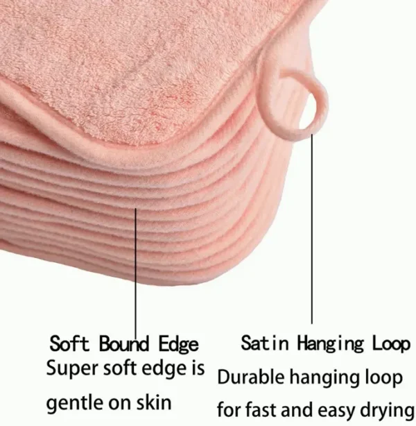 Eco-friendly Makeup Remover Cloths - All-in-One Cleansing 12-Pack