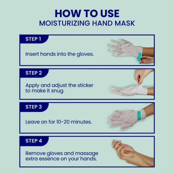 Revitalizing Hand Mask with Almond Oil - 3 Pairs