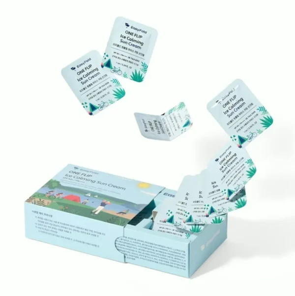 Korean Sunblock SPF 50 (30-Pack) - Compact Size Sunblock for Face and Body