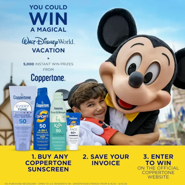 Coppertone Pure & Simple Kids SPF 50 Bundle