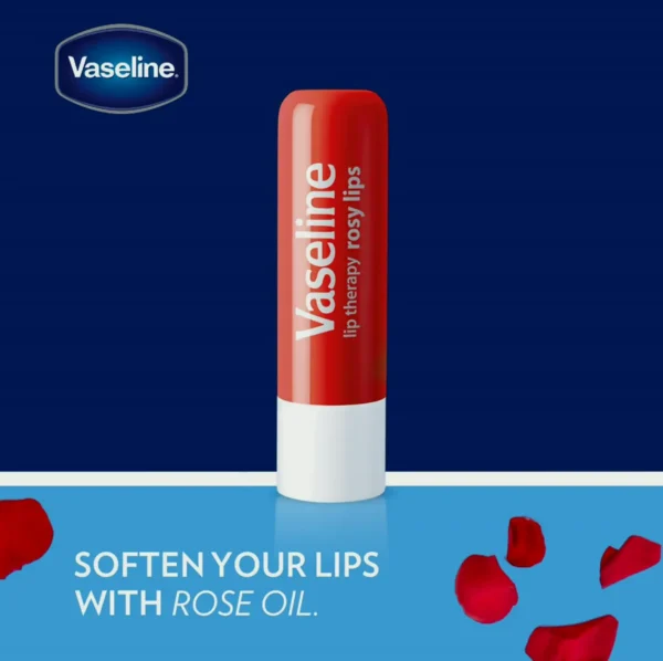 Vaseline Lip Therapy Set – Classic + Rosy Hydrating Balm, 0.16 Oz Each