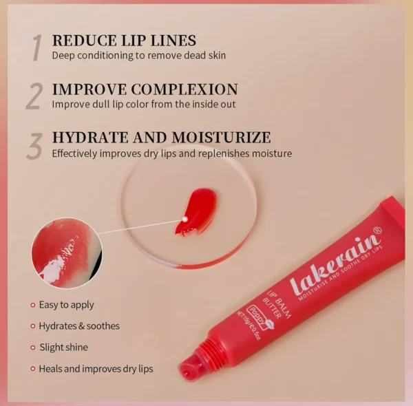 Erinde Hydrating Lip Butter Mask - Vanilla