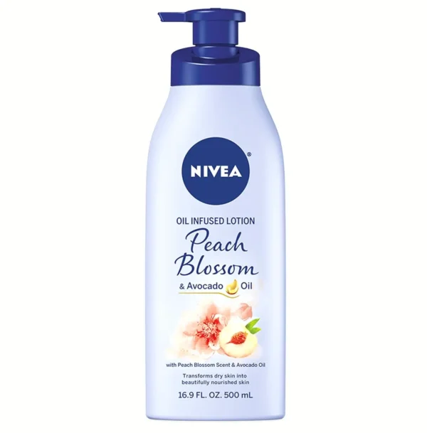 Nivea Peach Avocado Oil Body Lotion, 16.9 Oz