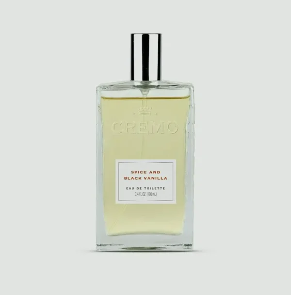 Cremo Spice & Black Vanilla Cologne Mist, 3.4 Fluid Ounces