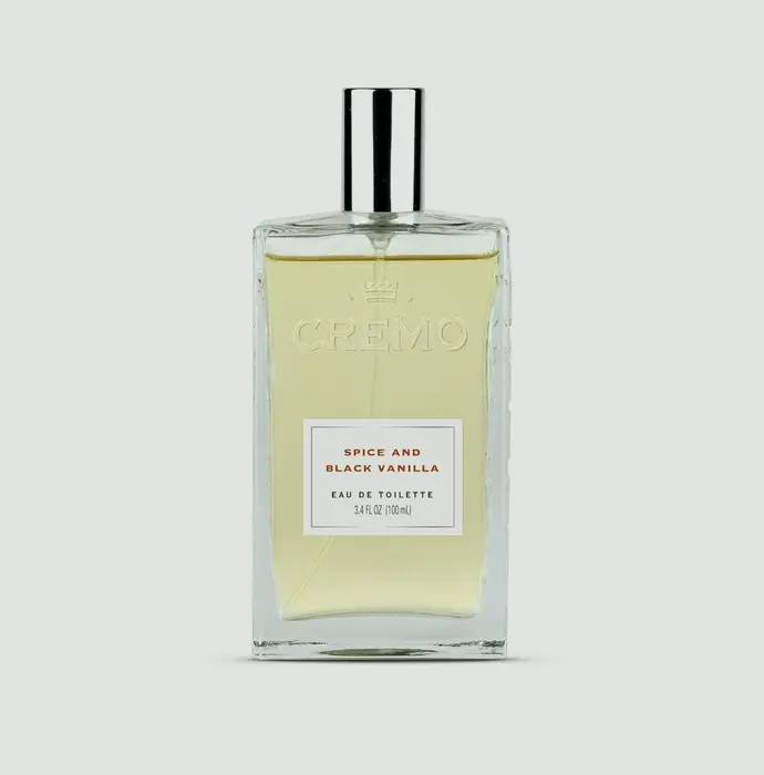 Cremo Spice & Black Vanilla Cologne Mist, 3.4 Fluid Ounces