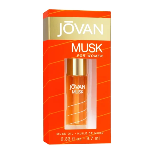 Jovan Musk Oil, Vegan Fragrance Women’s, 0.33oz