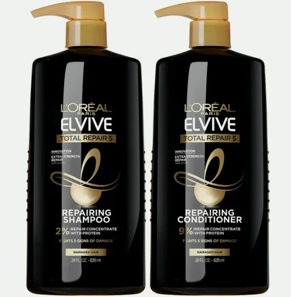 Loreal Elvive Total Repair 5 Shampoo and Conditioner Set