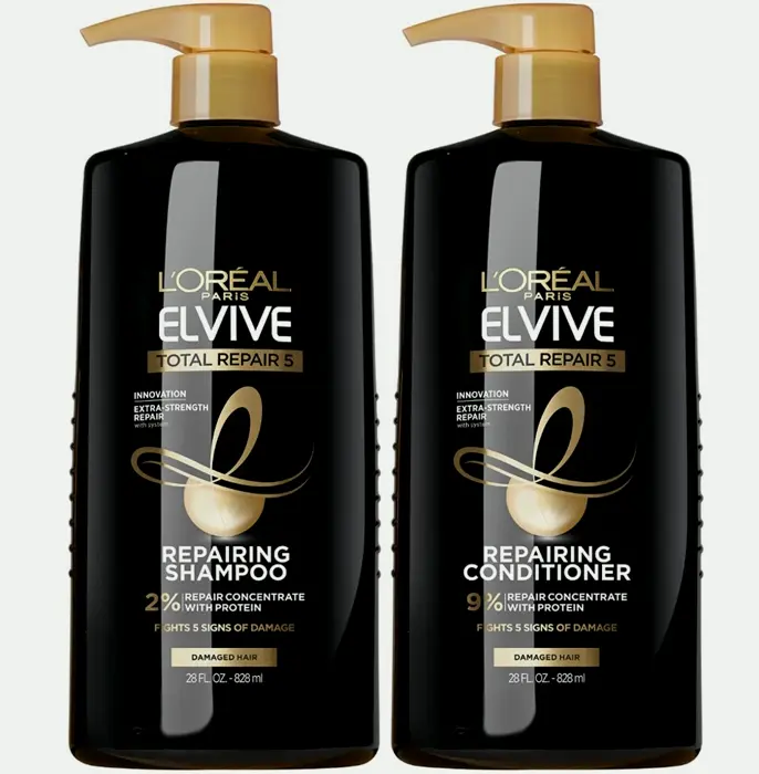 Loreal Elvive Total Repair 5 Shampoo and Conditioner Set