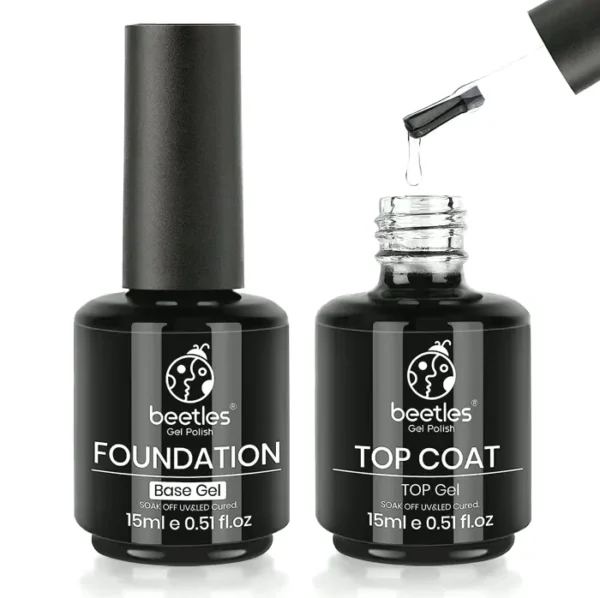 Nail Top & Coat Set - Glossy & Long Lasting