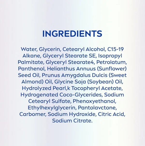 Nivea Gentle and Radiant Body Lotion, Fragrance-Free, 16.9 Oz