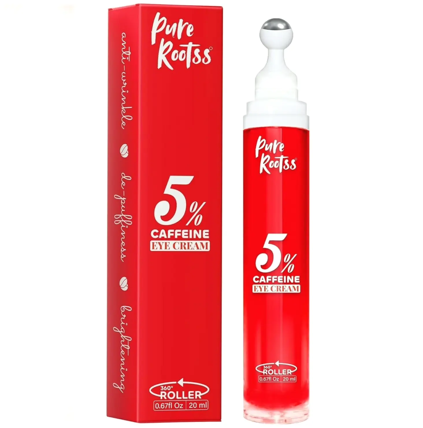 Five Percent Coffee Eye Gel with Rollerball