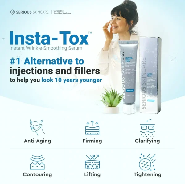 Instant Wrinkle Smoothing Gel - Firms Skin