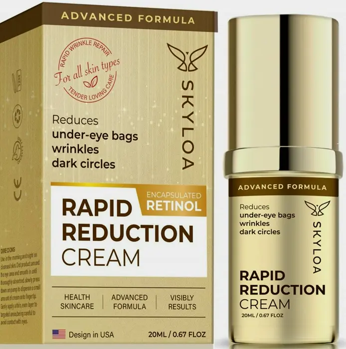 Retinol Eye Cream for Dark Circles and Wrinkles