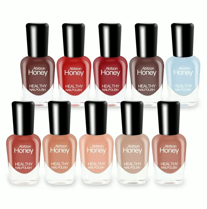 Latest Nail Polish Set (Ten Pieces) - Eco-Friendly, Fast Dry, Easy Peel