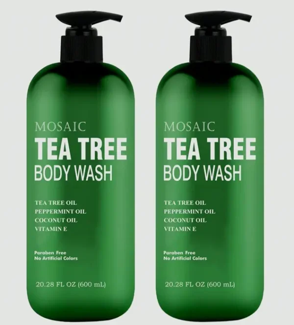 Herbal Shower Gel with Vitamin E, 20.2 Oz, Set of 2