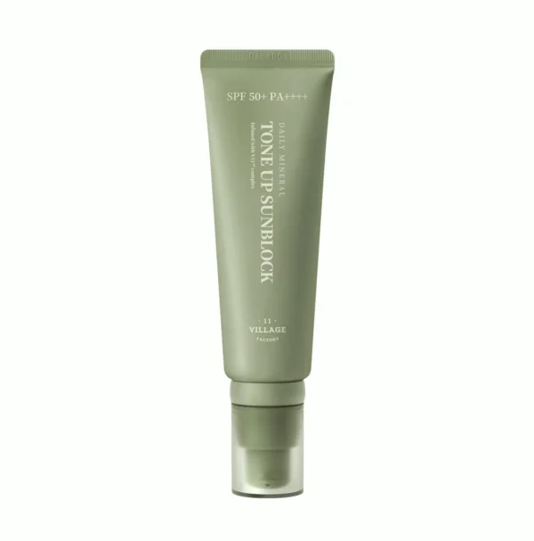 Everyday Mineral Brightening Sunblock (50ml) with Hyaluronic Acid, Niacinamide, Adenosine