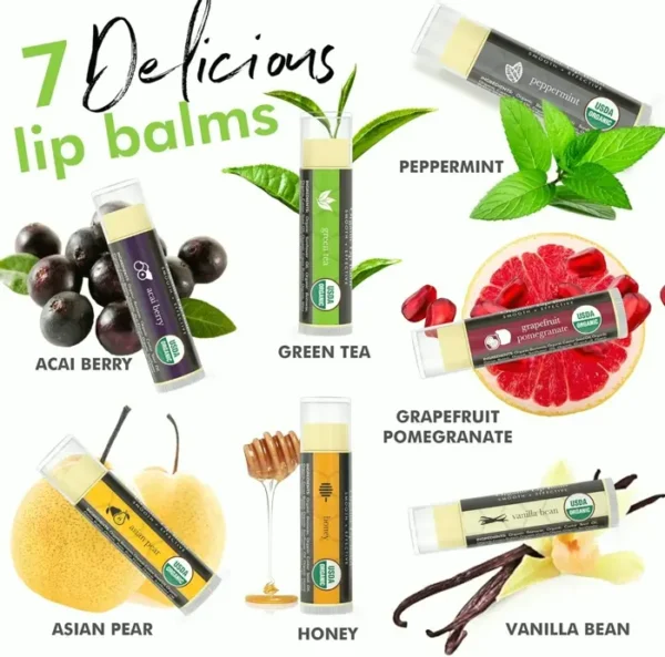 Natural Chapstick Set - Hydrating Lip Repair