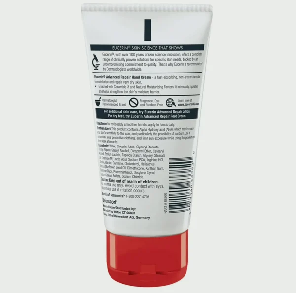 Eucerin's Rejuvenating Hand Cream - Fragrance-Free, 2.7 Oz. (Pack of 3)